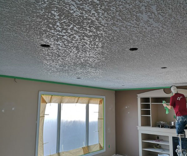 Drywall Taping/Knockdown Spantex Ceiling